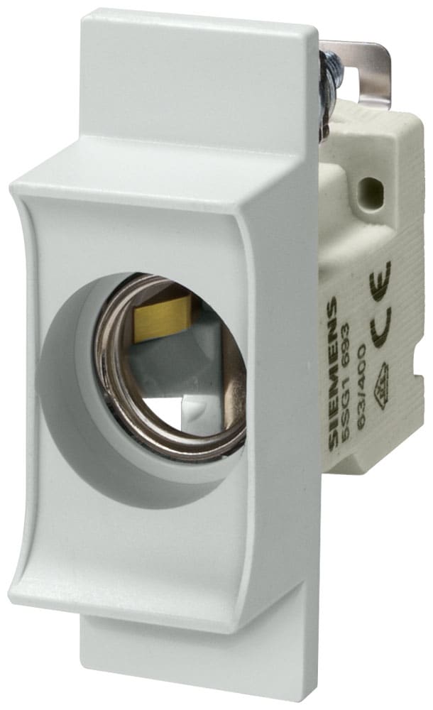 SIEMENS - SIE5SG1553 NEOZED, base portafusibili, D01, a 1 polo, 16 A, Un AC: 400 V, Un DC: 250 V