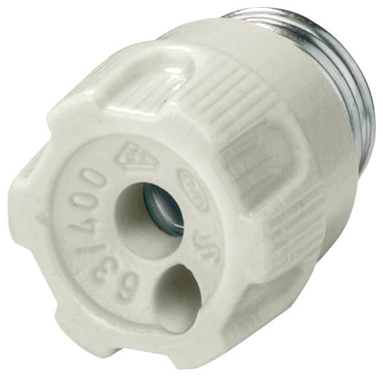 SIEMENS - SIE5SH4362 Portacartuccia da avvitare NEOZED, porcellana, grandezza D02, 63 A con foro di controllo