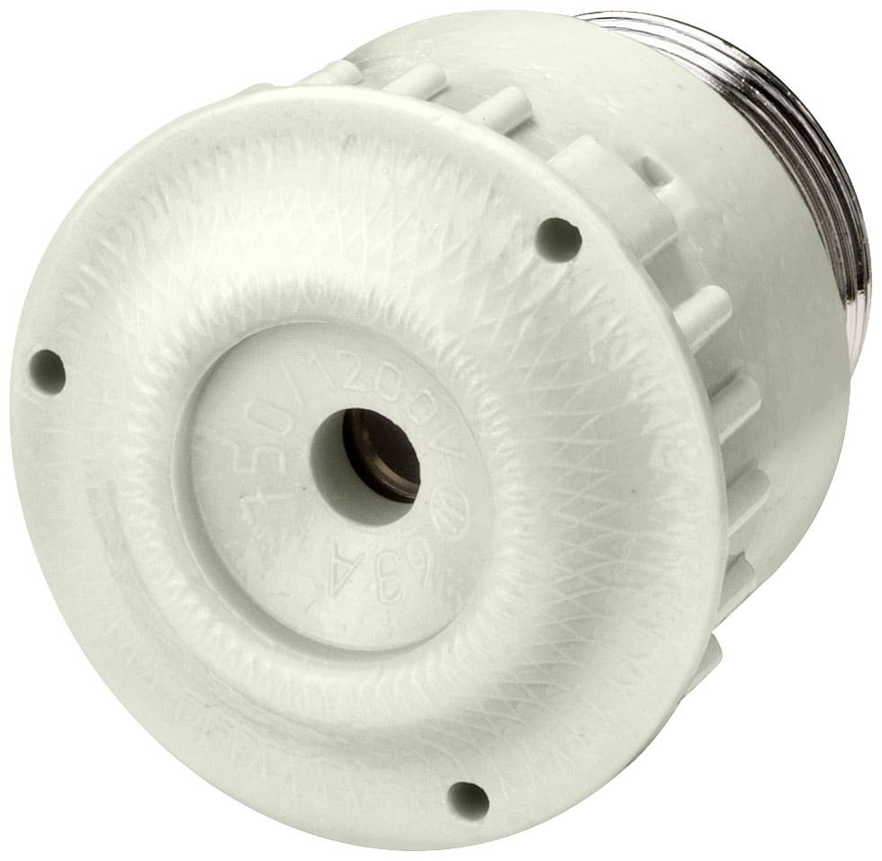 SIEMENS - SIE5SH1161 Portacartuccia da avvitare DIAZED DIII, 63 A AC 750 V, ceramica, per base 5SF4 230