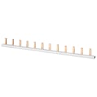 SIEMENS - SIE5ST3738 Sbarra di collegamento a punte 10mm², trifase, 4x 3 fasi, 214mm sezionabile