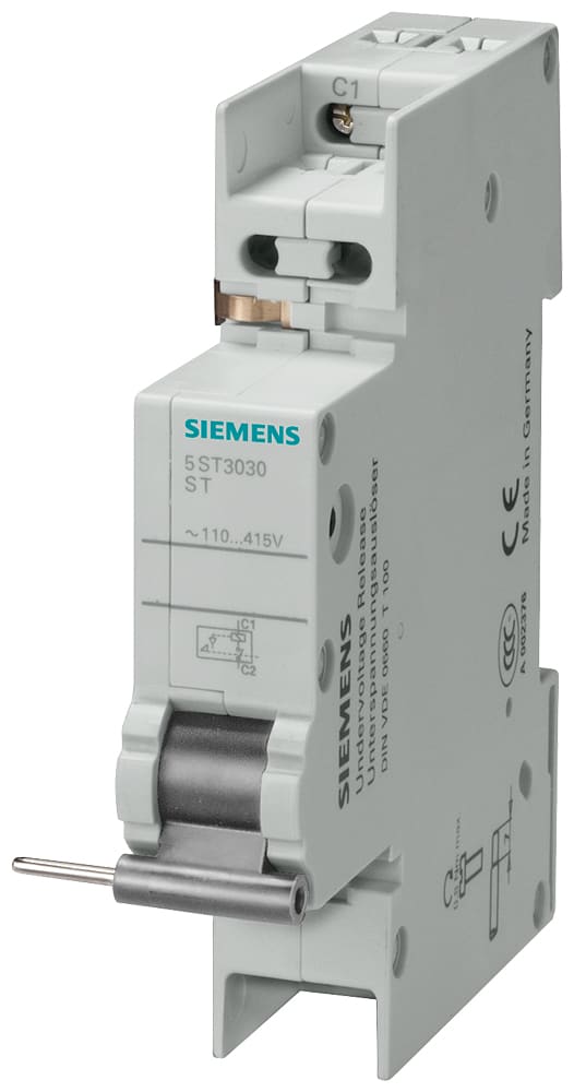 SIEMENS - SIE5ST30310XX01 Sganciatore di apertura, AC/DC 12 V, per interruttore magnetotermico