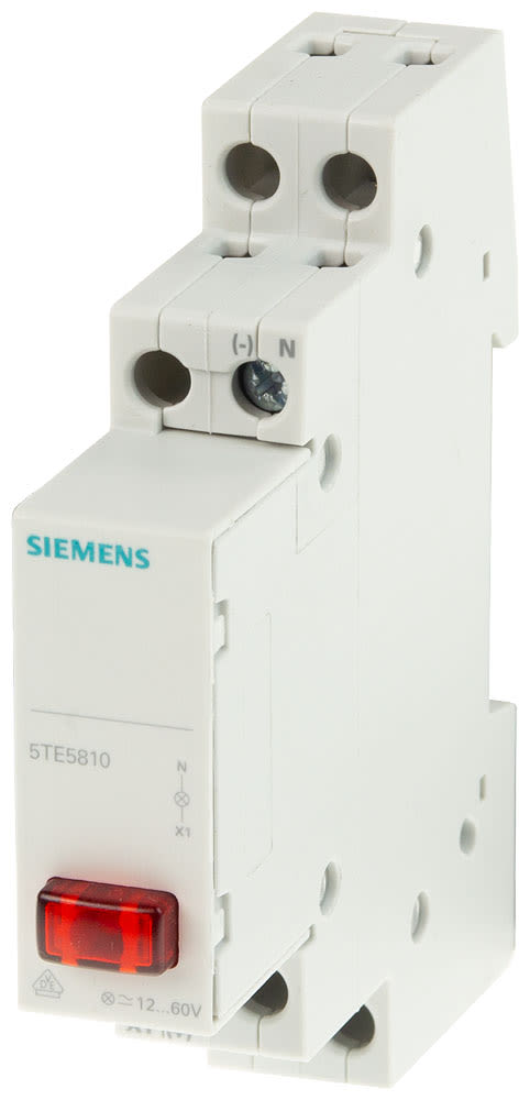 SIEMENS - SIE5TE5810 LAMP.SEGN.1 SPIA ROSSA 12-60VCA/CC 1UM