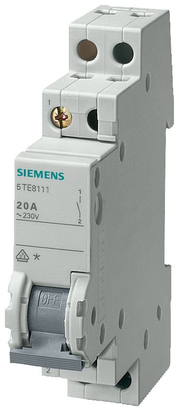 SIEMENS - SIE5TE8214 INT. COM. 32A 400VCA 4P 1UM, NO ACC.