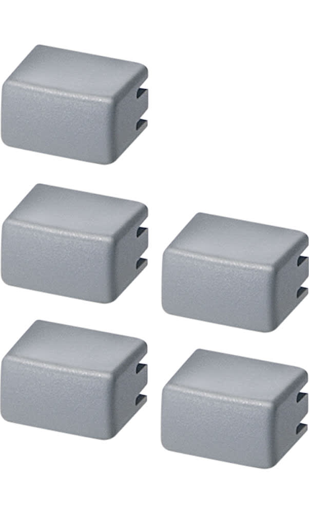 SIEMENS - SIE5TG8060 SET 5 CALOTTE GRIGIO OPACO X 5TE48