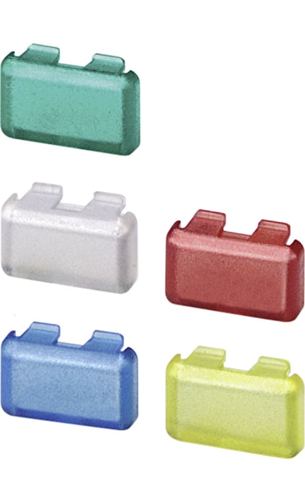 SIEMENS - SIE5TG8067 SET CALOTTE 10R/V 5B/G/BLU X 5TE48-5TE58
