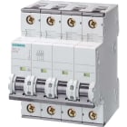 SIEMENS - SIE5SY46067 Interruttore magnetotermico 400 V 10 kA, a 3+N poli, C, 6 A, P=70 mm