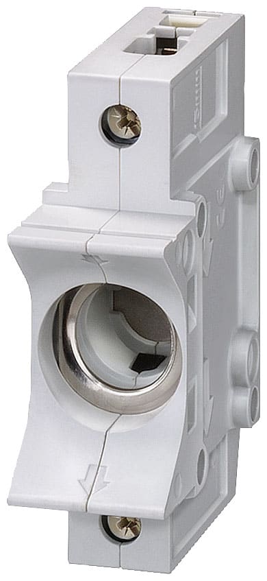 SIEMENS - SIE5SG1701 NEOZED, base portafusibili, D02, a 1 polo, 63 A, Un AC: 400 V, Un DC: 250 V