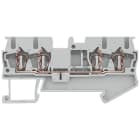 SIEMENS - SIE8WH20040AF00 Morsetto passante con collegamento a molla, 4 punti di collegamento