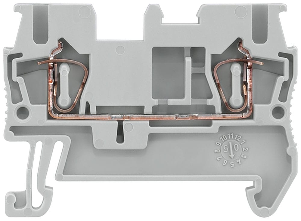 SIEMENS - SIE8WH20000AF00 MORSETTO A MOLLA 2,5MMQ, GRIGIO