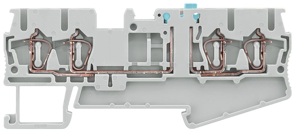 SIEMENS - SIE8WH20046CF00 Morsetto con sezionatore a coltello, collegamento a molla, 4 punti di collegamento