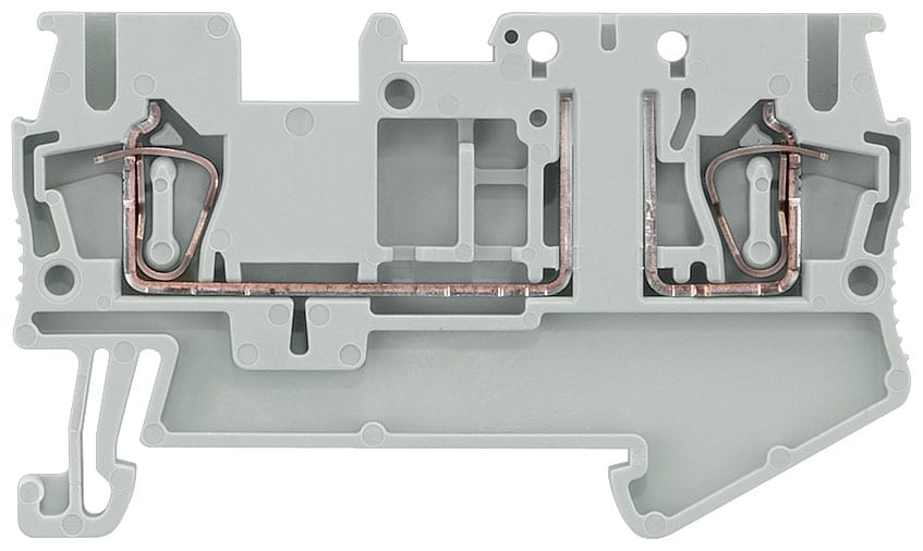 SIEMENS - SIE8WH20006AF00 MORSETTO A MOLLA SEZ. 2,5MMQ, GRIGIO