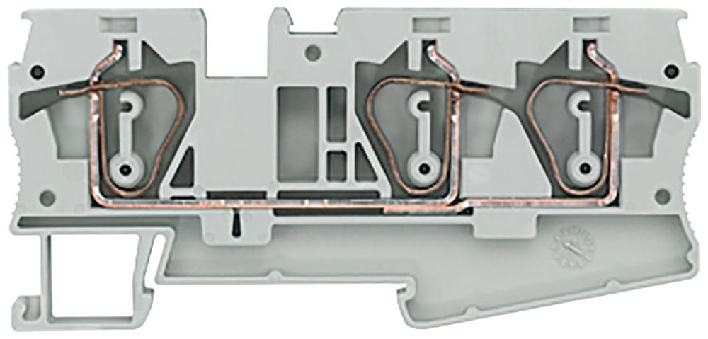 SIEMENS - SIE8WH20030AH00 Morsetto passante con collegamento a molla, 3 punti di collegamento