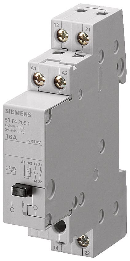 SIEMENS - SIE5TT42051 RELE AUSILIARIO 115VCA - 1NA+1NC 16A
