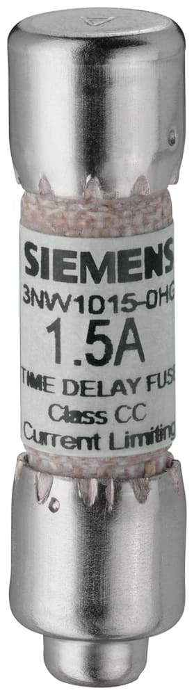 SIEMENS - SIE3NW10060HG SENTRON, cartuccia fusibile cilindrica, Class CC, 0,6 A, ritardata, Un AC: 600 V