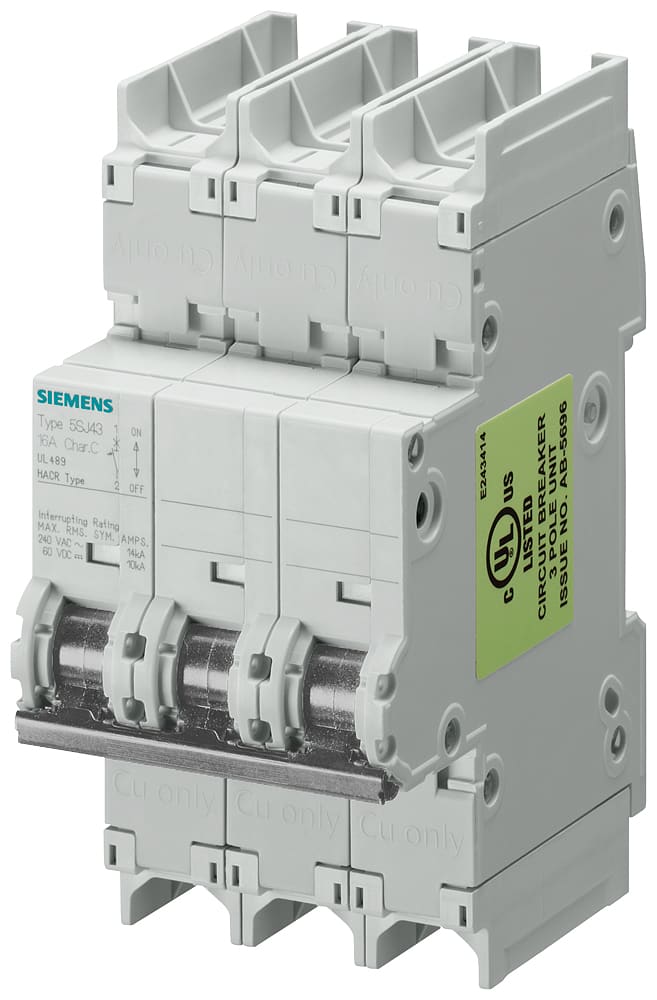 SIEMENS - SIE5SJ43108HG41 INT. MT UL489 OPP.POL.3P D 10A 14KA