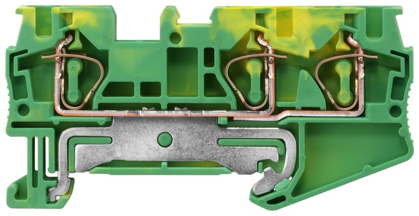 SIEMENS - SIE8WH20030CG07 Morsetto per conduttore di protezione con collegamento a molla, 3 punti di collegamento