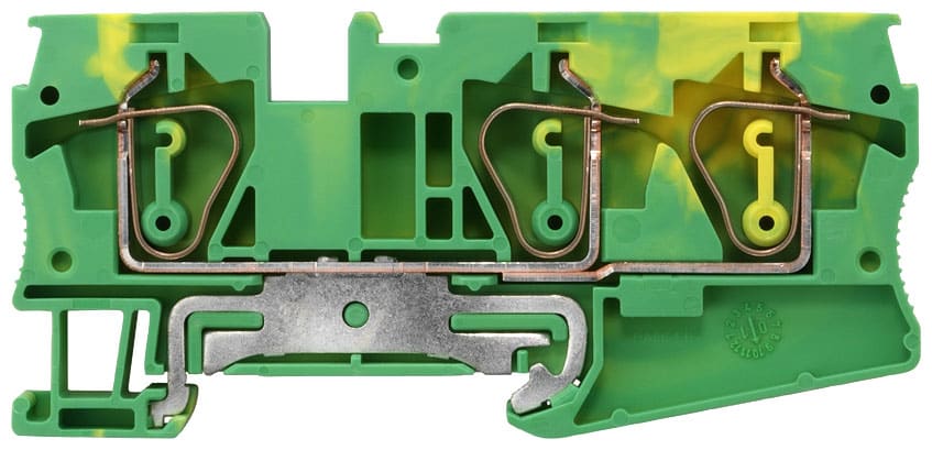 SIEMENS - SIE8WH20030CH07 Morsetto per conduttore di protezione con collegamento a molla, 3 punti di collegamento