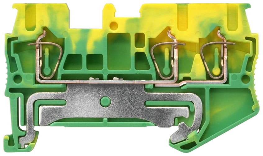 SIEMENS - SIE8WH20030CF07 Morsetto per conduttore di protezione con collegamento a molla, 3 punti di collegamento
