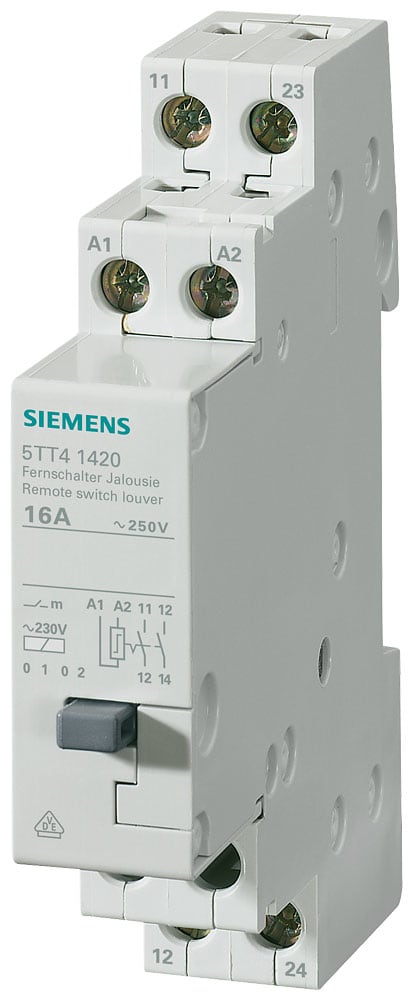 SIEMENS - SIE5TT41420 RELE XTAPP.2NA 230VC.A. 16A 230/400VCA