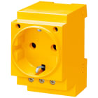 SIEMENS - SIE5TE6810 PR.SCHUKO GER 2P+T GIALLA 16A 230V 2,5UM