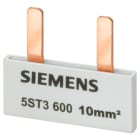 SIEMENS - SIE5ST3605 Sbarra di collegamento a punte 10mm², monofase, 9x (1 fase+AUX), 237mm