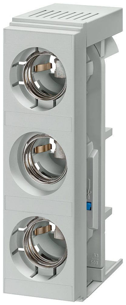 SIEMENS - SIE5SF6020 BASE DIAZ.SR60 3P DII 500V VITE 5/10MM