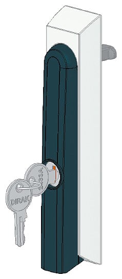 SIEMENS - SIE8PQ94000BA07 MANIGLIA GIREVOLE PER CILINDRO PIATTO