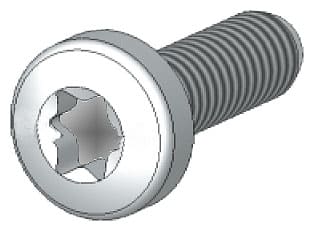 SIEMENS - SIE8PQ95000BA32 VITE TORX DIN 7500/M6X16(100PZ)