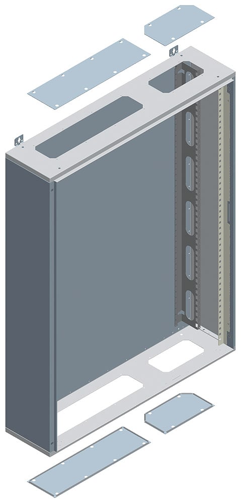 SIEMENS - SIE8GK21244KK33 ALPHA PARETE IP30 MONOBL. H1200 B900 P25