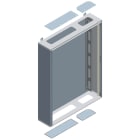 SIEMENS - SIE8GK21243KK33 ALPHA 630 UNIVERSAL, quadro da parete, IP55, classe di protezione 1 A=1000mm, La=900mm