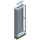 SIEMENS - SIE8GK23255KK23 ALPHA 630 UNIVERSAL, quadro da pavimento, IP55, classe di protezione 1 A=1600mm, La=600mm