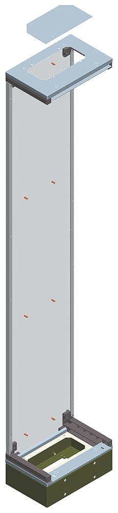 SIEMENS - SIE8GK23006KL13 ALPHA PAVIM. IP30 FLAT-PACK H1800 B300 P