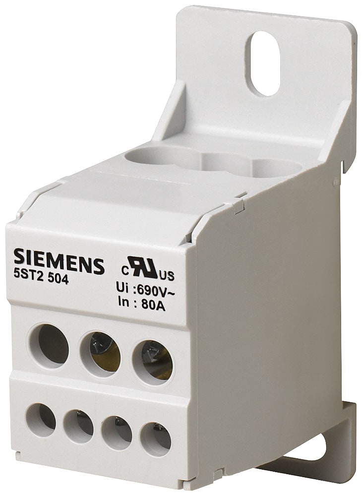 SIEMENS - SIE5ST2504 BLOCCO DISTRIB. MOD. 1POLO 80A