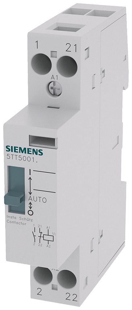SIEMENS - SIE5TT50018 CONTATT.C.M.20A 24VCA/CC 1NA+1NC 1UM ACC