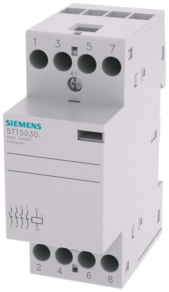 SIEMENS - SIE5TT50300 CONTATTORE 24A 230VCA/CC 4NA 2UM ACC.