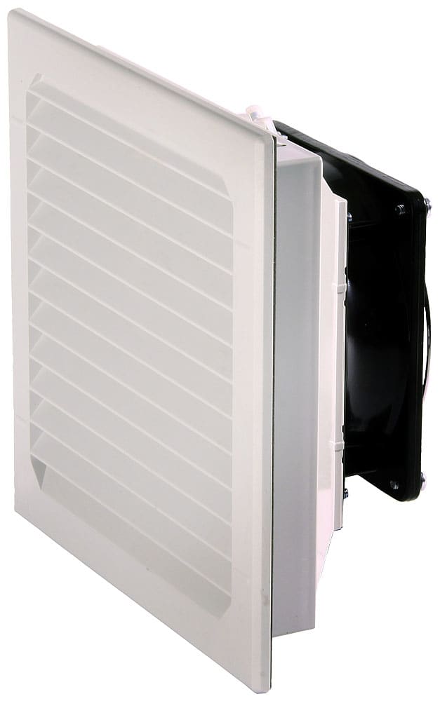 SIEMENS - SIE8MR64235LV30 Ventilatore con filtro, sfinestratura: La: 177 mm, A: 177 mm, RAL 7035, IP54