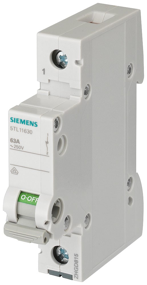 SIEMENS - SIE5TL11320 Interruttore ON/OFF 32 A 1 polo