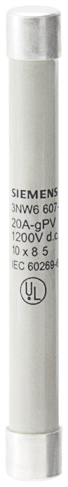 SIEMENS - SIE3NW66074 FUS.FOTOV.10X85 1500VDC 20A GPV