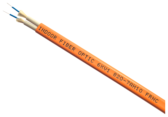 SIEMENS - SIE6XV18207AH10 FO Indoor Cable 62,5/125/900 (OM1), vetro, multimode, senza alogeni, a metraggio