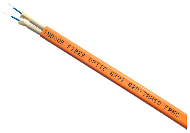 SIEMENS - SIE6XV18207BN15 FO Indoor Cable 62,5/125/900 (OM1), vetro, multimode, 4x ST, senza alogeni, 15 m