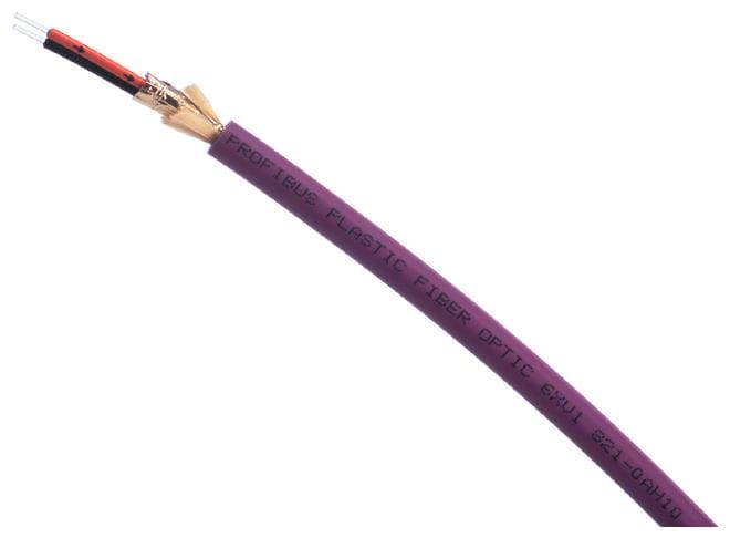 SIEMENS - SIE6XV18210BH10 PB POF Standard Cable (980/1000), plastica, guaina esterna in PVC, 4x ST, 1 m