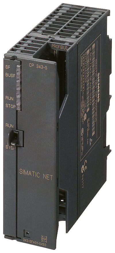 SIEMENS - SIE6GK73435FA010XE0 Processore di comunicaz. CP 343-5, collegamento di SIMATIC S7-300 a PROFIBUS FMS