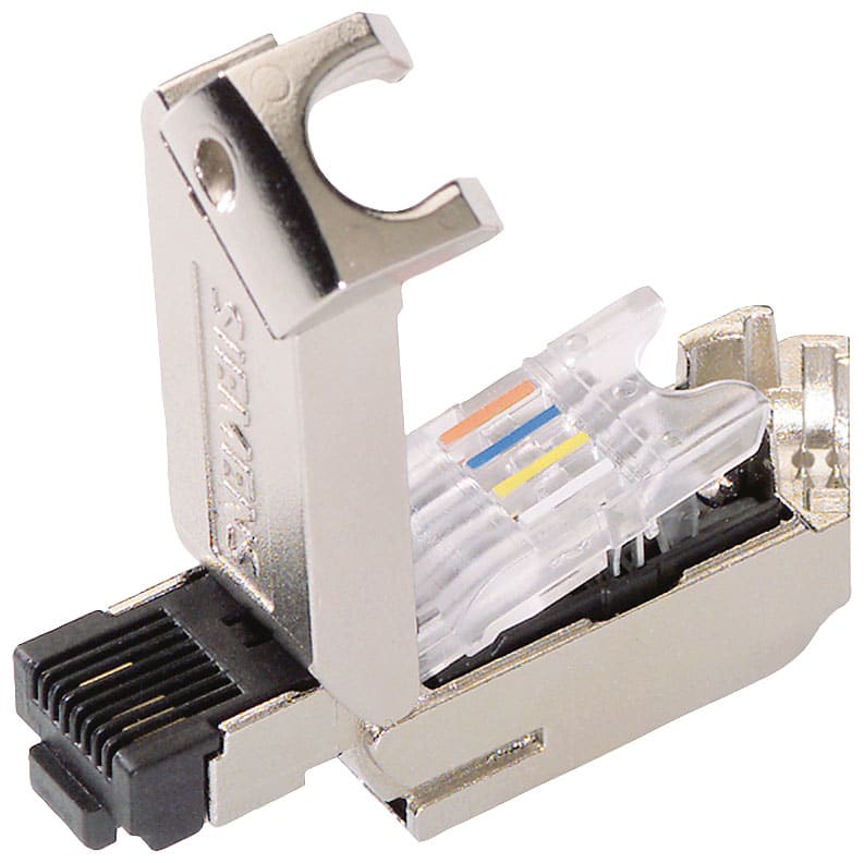 SIEMENS - SIE6GK19011BB300AB0 IE FC RJ45 Plug 145 2x2, connettore RJ45 con tecnica di colleg. FC, 145°, 10 pz.