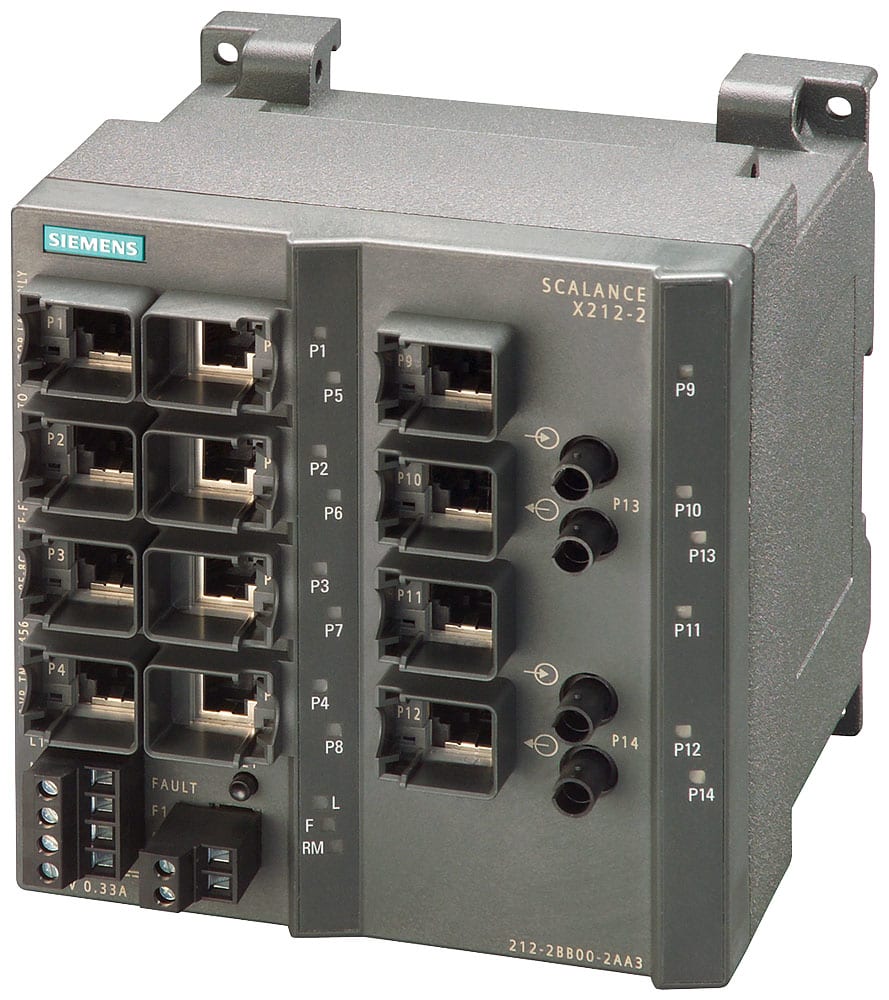 SIEMENS - SIE6GK52122BB002AA3 SIMATIC NET SCALANCE X212-2