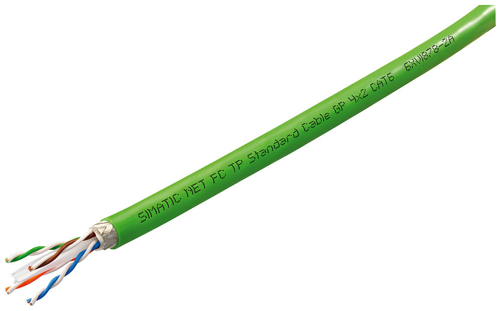 SIEMENS - SIE6XV18702E Cavo IE FC TP Std. GP;2 x senza;4x2; Cat6A; PVC; robusto