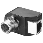 SIEMENS - SIE6GK19010DM202AA5 IE M12 Panel Feedthrough, cond. passacavi per quadro el., da tecnica M12 a RJ45