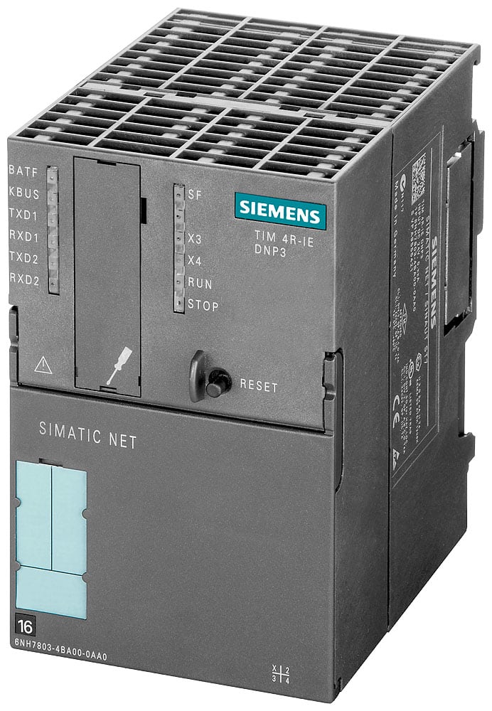 SIEMENS - SIE6NH78034BA000AA0 Process. di comun. TIM 4R-IE DNP3 p. S7-300, S7-400, PC, 2x RS232/RS485, 2x RJ45