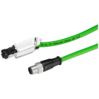 SIEMENS - SIE6XV18715TH20 Cavo IE; M12/RJ45; 2x2;2 m; D-cod.; Cat5e; PVC; robusto