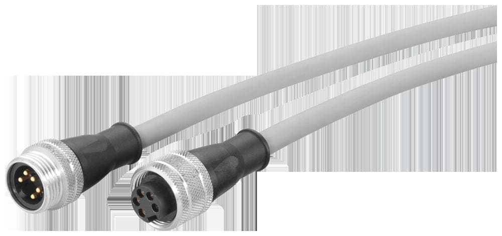 SIEMENS - SIE6XV18225BE30 Cavo con conn. da 7/8 poll., confez. con 2x conn. da 7/8 poll., 0,3 m, per ET200