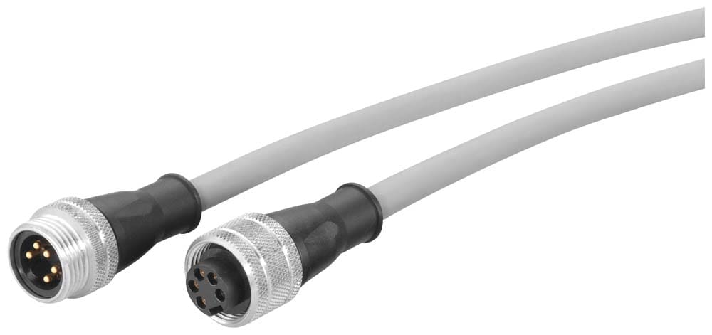SIEMENS - SIE6XV18225BN10 Cavo con conn. da 7/8 poll., confez. con 2x conn. da 7/8 poll., 10 m, per ET200